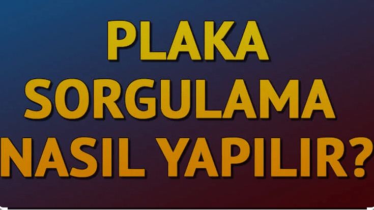 Plakadan araç sorgulama