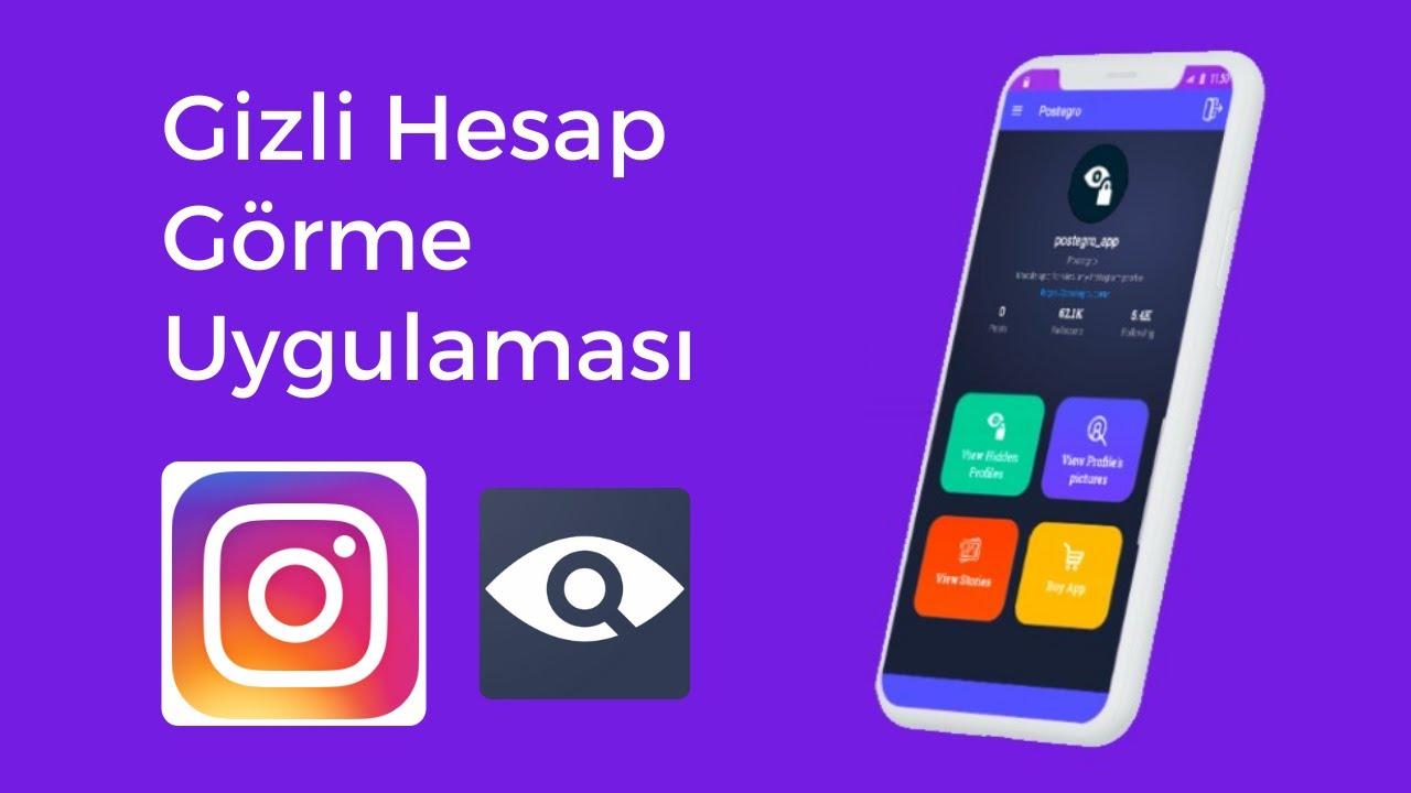İnstagram Gizli Hesap Görme Uygulaması