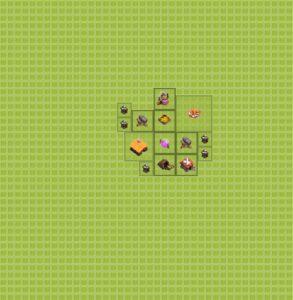 Clash of Clans 1.Seviye Köy Düzenleri