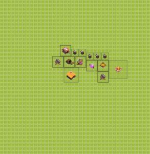 Clash of Clans 1.Seviye Köy Düzenleri
