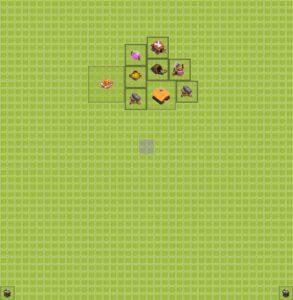 Clash of Clans 1.Seviye Köy Düzenleri