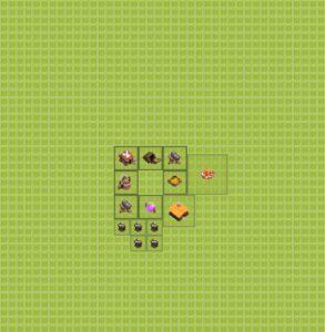 Clash of Clans 1.Seviye Köy Düzenleri