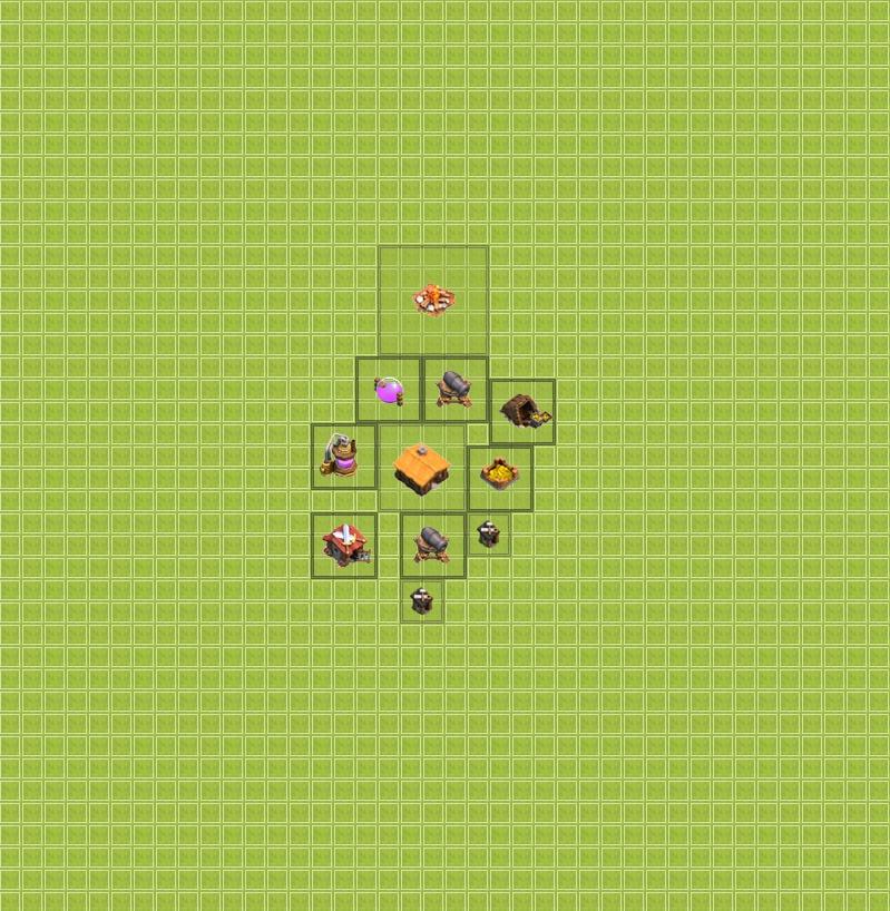 Clash of Clans 1.Seviye Köy Düzenleri