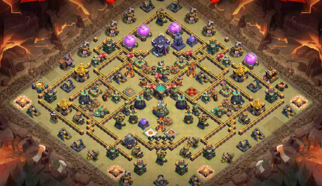 Clash of Clans th15 savaş üsttü klan