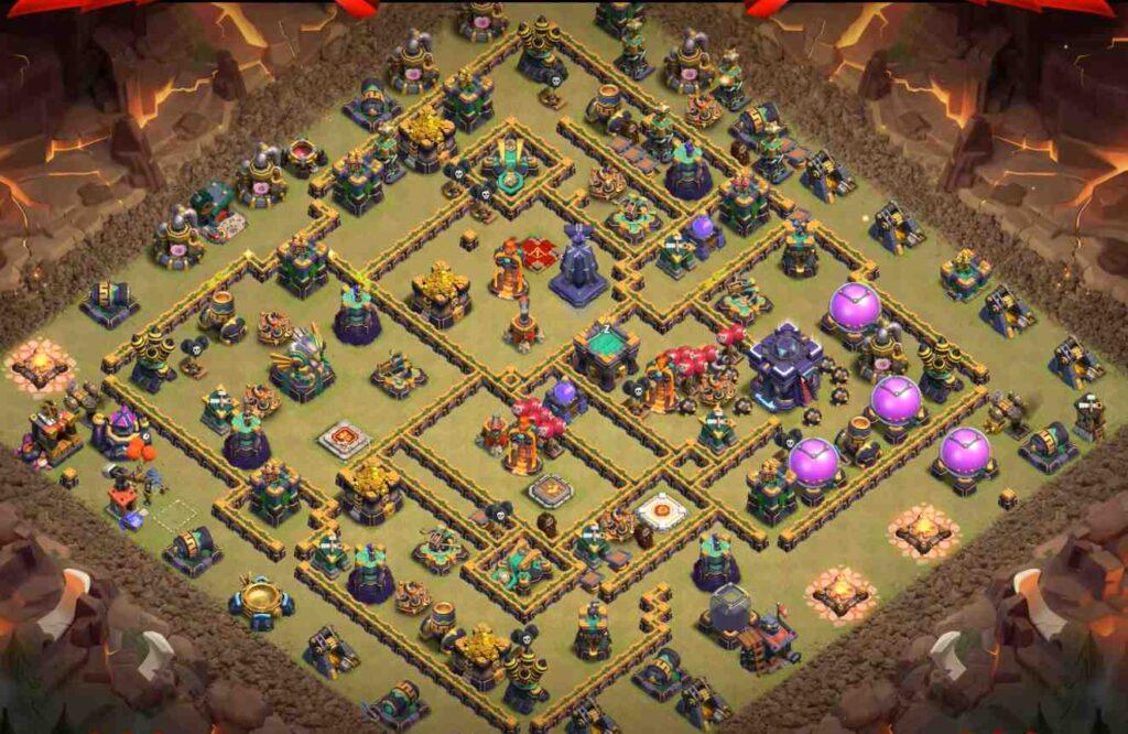 Clash of Clans th15 savaş üsttü klan