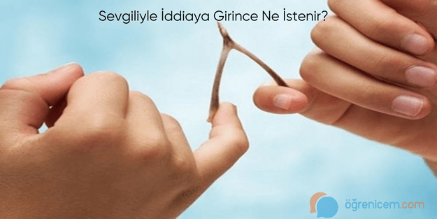Sevgiliye iddia cezaları