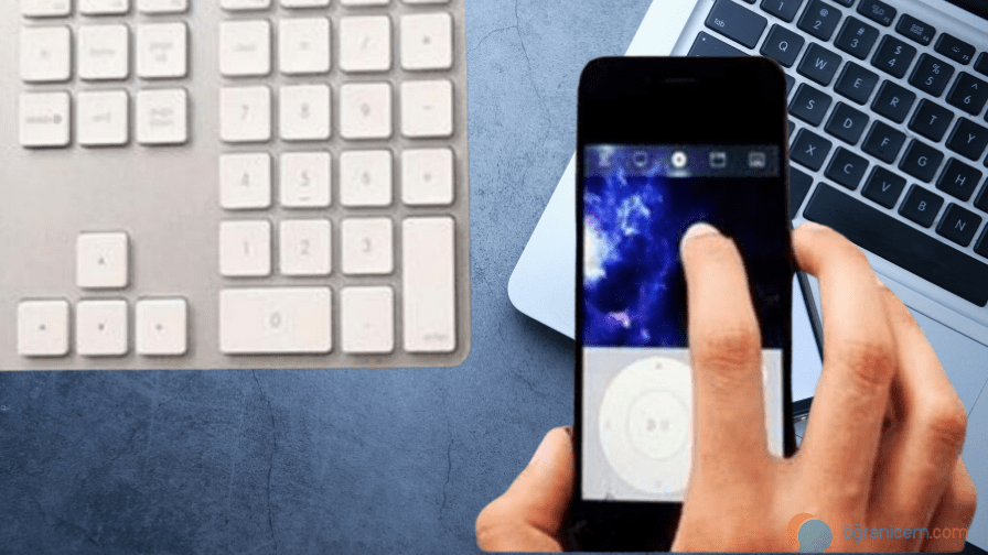 Akıllı Telefonu Kablosuz Fare Olarak Kullanma