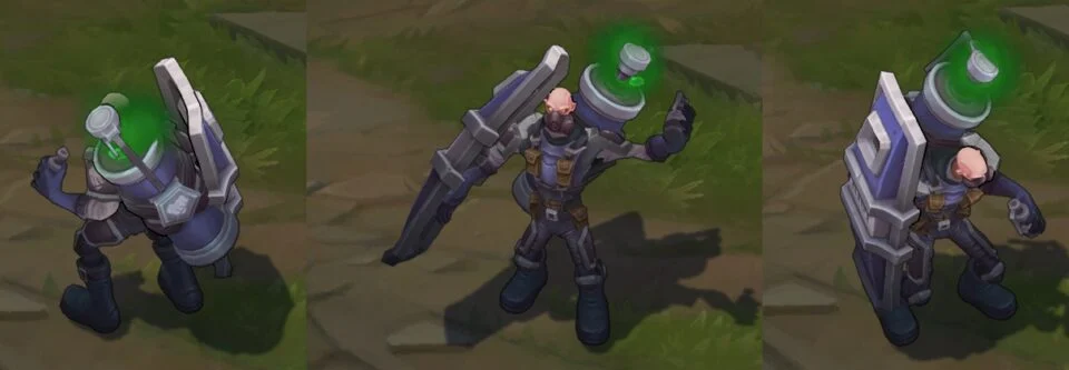 Riot Singed Kostümü